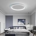 1-lumière nouveau plafonnier led rond ultra-mince simple design circulaire plafonnier lampe de chambre en métal nordique créatif ménage bureau étude salle à manger lampe 28w seulement dimmable avec