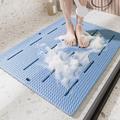 tapis de bain antidérapant douche de sécurité tapis de bain coussin de massage en plastique tapis de salle de bain drainage du sol ventouse tapis de bain