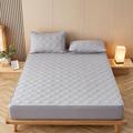 Protège-matelas en coton imperméable drap-housse doux matelassé ajusté respirant imperméable housse de matelas drap de lit pour enfants entraînement au pot queen size protection de matelas avec 2-12