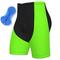 Homme Cyclisme Route Shorts Short Vélo Cuissard Velo Cyclisme Vélo Cuissard Short Pantalons VTT Vélo tout terrain Vélo Route Des sports Mosaïque Fluorescent La peau 3 densités Cyclisme Respirable