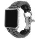 1 paquet Corde tressée à la main Compatible avec Bracelet Apple Watch 38mm 40mm 41mm 42mm 44mm 45mm 49mm Tressé Élastique Ajustable Tissu Bracelet de remplacement pour iwatch Series Ultra 8 7 SE 6 5