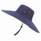 chapeau de soleil à bord super large upf50 chapeau de seau imperméable crème solaire chapeau de soleil chapeau de pêche chapeau de pêcheur chapeau de randonnée 5.9 ''/15 cm de large vert armée gris gris foncé pour la pêche, la randonnée, le camping