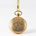 Montre de poche vintage à motif classique montre de poche rétro en quartz avec chaîne pour hommes cadran analogique numérique en alliage rétro pour la graduation Noël fête des pères cadeaux pour la