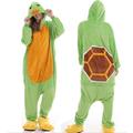 Adulte Pyjama Kigurumi Tortue Animal Combinaison de Pyjamas Déguisement drôle Térylène Cosplay Pour Homme et Femme Carnaval Pyjamas Animale Dessin animé