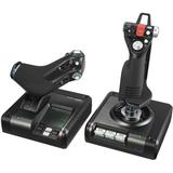 Logitech G Saitek X52 Pro USB Flight Control System compatible with Windows - Preowned