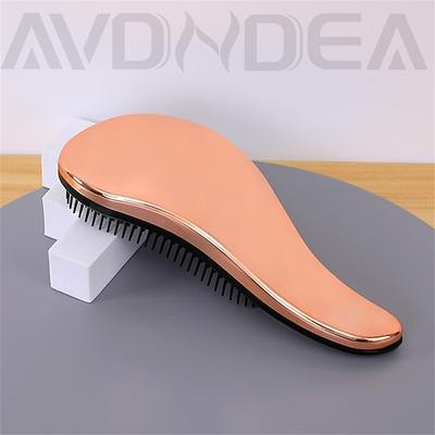 brosse à cheveux démêlante antistatique pour le massage du cuir chevelu et les voyages - parfaite pour les cheveux secs et mouillés