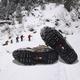 Couvre-chaussures antidérapants pour crampons à 24 dents - parfaits pour la traction hivernale et la randonnée sur neige en plein air