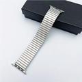 Améliorez votre Apple Watch avec un bracelet élastique en acier inoxydable durable – Compatible avec les séries 8, 7, 6, 5, 4, 3. 49 mm, 40 mm, 44 mm, 42 mm, 45 mm, 41 mm modèles 38 mm