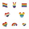 16 pièces épingles de fierté gaie-fierté lgbtq accessoires épingle-amour est amour-épingles en émail pour sac à dos chapeau-épinglettes pour les festivals de fierté