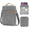 ordinateur portable sacs à bandoulière étui pour tablette compatible avec macbook air pro hp dell lenovo asus chromebook ordinateur portable mallette de transport pour ordinateur portable sac de