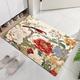 Animal oiseau floral paillasson tapis de sol tapis lavables tapis de cuisine antidérapant résistant à l'huile tapis intérieur extérieur tapis chambre décor salle de bain tapis d'entrée