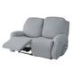 housse inclinable causeuse housse de canapé inclinable housse de canapé extensible 2 places housse de chaise lavable protecteur pour chien animal de compagnie (2 housses de dossier, 2 housses de