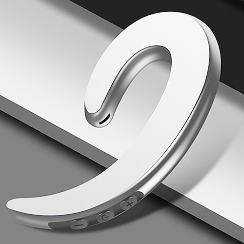 Casque sans fil à conduction osseuse Bluetooth 5.3 Écouteur Stéréo Écouteurs Sport Universels Oreillette Bluetooth 5.3 Casque sans Fil Sportif Universel Cadeau de Saint-Valentin