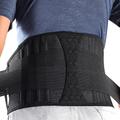 1 pc ceinture de soutien lombaire orthèse lombaire pour soulever hernie discale sciatique soulagement de la douleur orthèse lombaire respirante pour hommes femmes