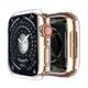 Compatible avec Apple Watch Series 8 7 45mm / Series 8 7 41mm / Series 6 5 4 SE 44mm / Series 6 5 4 SE 40mm / Series 3 2 1 42mm Tout autour de la protection Antichoc TPU Suivre Couverture