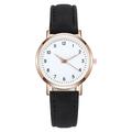 Femmes montre mode casual ceinture en cuir montres lumineuses simples dames petit cadran horloge à quartz robe montres reloj mujer