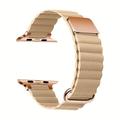 Compatible avec Bracelet Apple Watch 38mm 40mm 41mm 42mm 44mm 45mm 49mm Fermoir en métal Femme homme Cuir Bracelet de remplacement pour iwatch Ultra 2 Series 9 8 7 SE 6 5 4 3 2 1