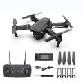 Drone gps pliable e88pro avec caméra 4k ultra hd quadrirotor adulte moteur brushless retour automatique à la maison suivez-moi 52 min de temps de vol portée de la télécommande sac de transport inclus