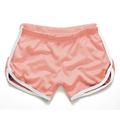 Homme Short athlétique Short Running Course Short de Sport Short en maille Maille Taille elastique Bloc de couleur Respirable Séchage rapide Court Des sports Aptitude Course Sportif Athleisure Rose