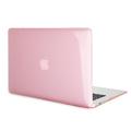étui pour ordinateur portable en cristal pour apple macbook air pro retina 11 12 13 15 16 pouces en plastique de couleur unie dur transparent housse de protection pour ordinateur portable