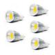 5pcs 5 W Spot LED 3000/6500 lm GU10 GU5.3(MR16) E26 / E27 MR16 1 Perles LED COB Blanc Chaud Blanc Froid 85-265 V / 5 pièces / RoHs / CCC