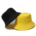 Homme Chapeau de seau Chapeau de soleil Chapeau de pêche Bonnet Boonie Chapeau de Randonnée Orange / Bleu Jaune / Bleu Coton Vêtement de rue mode Décontractées Extérieur du quotidien Sortie Plein