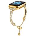 Bijoux Bracelet Compatible avec Bracelet Apple Watch 38mm 40mm 41mm 42mm 44mm 45mm 49mm Homme Paillettes Diamant bling Alliage Bracelet de remplacement pour iwatch Series Ultra 8 7 SE 6 5 4 3 2 1