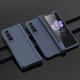 téléphone Coque Pour Samsung Galaxy Z Fold 5 Z Fold 4 Etui folio Portable Ultra Mince avec porte-stylo Couleur Pleine PC