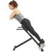 Lifepro Roman Chair Hyperextension Bench Multipurpose Adjustable Exercise Equipment Back Extension Bench Machine for Glute Foldable for Home Gym Fitness