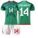 Mens/Kids 2022 Soccer Game Mexico Soccer Fans #14 Jerseys Soccer Team Shirts