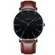 Montre Montres à quartz pour Hommes Analogique Quartz Style formel Tendance Mode Décontractées Montre Décontractée Acier Inoxydable Acier Inoxydable