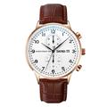 skmei casual chronomètre montres à quartz mens top marque de luxe bracelet en cuir véritable étanche date montre-bracelet