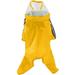 KANY Dog Raincoat Pet Raincoat Waterproof Windproof Jacket Raincoat Body Covered with Hood Double Waterproof Raincoat Bear-Shaped Pet Dog Hooded Cape Large Dog Raincoat (Yellow 3XL)