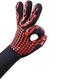 gants de barbecue une pièce gants de four résistants aux hautes températures 800 degrés gants de micro-ondes d'isolation thermique de barbecue ignifuge