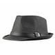 Homme Chapeau de Paille Chapeau de soleil Panama Chapeau Fedora Trilby Noir Blanche Paille Tressé simple Mode des années 1920 Décontractées Plein Air Quotidien Fin de semaine Couleur monochrome