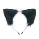 substitut de cheveux fabriqué à la main simulé animal oreille cheveux cerceau chat oreille animation personnage belle peluche halloween lolita coiffe