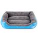 Dog Beds for Medium Dogs Washable Rectangle Pet Bed Comfortable Calming Warming Square Dog Bed for Medium and Large Dogs Cat Pets