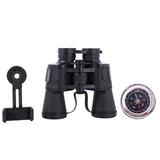 Yarino High Powered Binoculars for Adults High Powered 10x50 High Magnification High-Definition Binoculars Outdoor Viewing Tool With Phone Holder And Compass