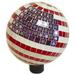 10 inch Americana Mosaic Gazing Globe