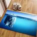 Berg Rug Berg Landscape Rugs Sea Rug Landscape Rugs Blue Rug Front Door Rug Anti-Slip Carpet Bathroom Rug Luxury Rug Runner Rug 2.6 x4 - 80x120 cm