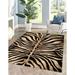 Zebra Rug Zebra Pattern Rugs Black Rugs Modern Rugs Salon Decor Rug Hallway Rug Cool Rug Wall Hanging Rug Bridesmaid Gift 5.2 x7.5 - 160x230 cm