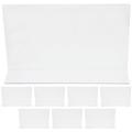 Kkewar Shelf Dividers For Closet Organization 8 pcs Plastic Shelf Dividers Clear Closets Shelf Divider Shelf Separators