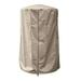 figatia Heater Cover Furniture Dust Cover Protective Oxford Fabric Zipper Closure Patio Heater Cover Stand up Heater Protective Cover beige