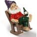 Drinking wine Garden Gnome Statue Decoration 5.9in Gnome Garden Statue Figurine Ornament for Indoor Outdoor Home Garden Patio Yard Lawn