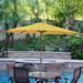 Afuera Living 9ft. Aluminum Patio Market Umbrella Tilt with Crank