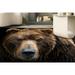 Animal Rug Bridesmaid Gift Rug Wild Animal Rug Modern Rug Cool Rug Brown Bear Rugs Easy to Clean Rug Loft Rug Saloon Rugs Brown Rug 3.9 x5.9 - 120x180 cm