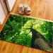 Farmhouse Rugs Modern Rug Big Tree Rugs Landscape Rug Landscape Rugs Custom Rugs Green Leaf Tree Landscape Rugs Outdoor Rugs 2.6 x9.2 - 80x280 cm