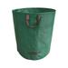 meijuhuga Portable Foldable Garden Leaf Bag with Durable Handle Easy Storage Fermented Organic Fertilizer Collect Manure Barrel Fat Bucket Bag