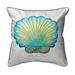 Betsy Drake ZP113 Rays Scallop Extra Large Zippered Pillow - 22 x 22 in.