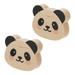 Stocking Hanger Wall Hanging Hook Panda Adhesive Hooks Heavy Duty No Punching Wood 2 Pcs